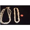 Image 1 : 14K 7-STRAND FRESHWATER PEARL TORSADE & 4 STRAND FRESHWATER PEARL NECKLACE (UNMARKED) (2 PCS)