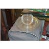 Image 2 : STEUBEN CRYSTAL PLATES (12), STEUBEN CRYSTAL BOWLS (12, 1 CHIPPED) (24 PCS)