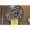Image 2 : JAPANESE CLOISONNE CHARGER, LATE 19TH CENTURY (12") (DOES NOT INCLUDE STAND)