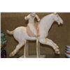 Image 2 : TANG STYLE CERAMIC POLO PLAYER ON STAND (APPROX 11 3/4" X 14")