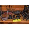 Image 1 : COLLECTION OF WOOD STANDS