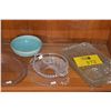 Image 1 : SERVING TRAYS & BOWLS (7 PCS)