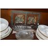 Image 3 : MIXED LOT: ARTICHOKE PLATES, FISH PLATES, SERVING TRAY, ETC.