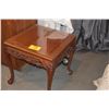 Image 1 : CARVED ROSEWOOD SIDE TABLE W/DRAGON MOTIF