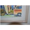 Image 2 : FRAMED PAINT, SURF SHOP; 180/450; SIGNED LESLIE RUTH (25 1/2" X 19 1/2")