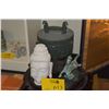 Image 1 : MIXED LOT: STATUARY, ICE BUCKET & STAND (4 PCS)