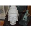 Image 2 : MIXED LOT: STATUARY, ICE BUCKET & STAND (4 PCS)