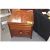 Image 1 : ROSEWOOD SIDE CABINET W/2 DOORS & 1 DRAWER