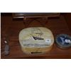 Image 3 : MIXED LOT: BOSON WHISTLE KEYCHAIN, FRAMED SHIPS PHOTO, LACQUER BOX, PLATES & MAGNIFIER (5 PCS) (DOES