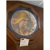 Image 1 : Framed Collectors Plate "The Whaler"  No. 3721 Out Of 7500