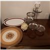 Image 1 : Assorted Dishware Including Platters