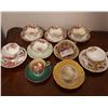 Image 1 : Nine Assorted Tea Cups And Saucers