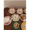 Image 2 : Nine Assorted Tea Cups And Saucers