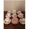 Image 1 : Nine Assorted Tea Cups And Saucers