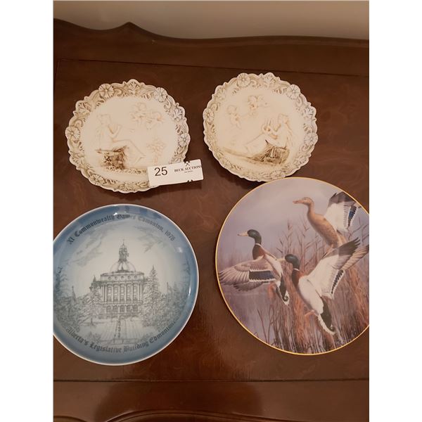 Four Decretive Collector Plates  "Ducks Taking Flight" No. B8526