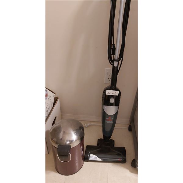 Bissell Magic Vac Power Brush Model No. 2610D With Small Garbage Can