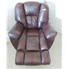 Image 2 : Cozy Leather Looking Rocking Recliner Chair