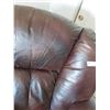 Image 3 : Cozy Leather Looking Rocking Recliner Chair