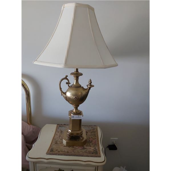 Genie Brass Looking Lamp