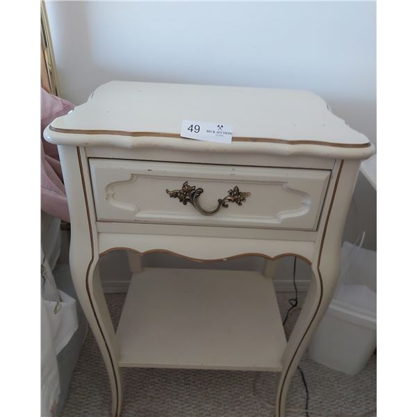 Two Matching Bedside Tables