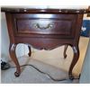 Image 3 : Srathroy Wood Accent Table With Drawer