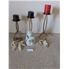 Image 1 : Assorted Candle Holders With Home Décor