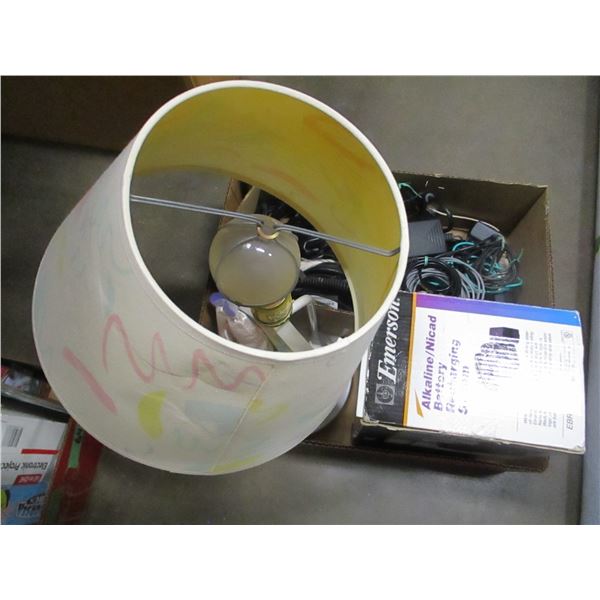 BOX C/W CABLE, BATTERY RECHARGING SYSTEM