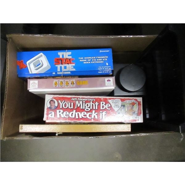 BOX C/W VARIOUS GAMES