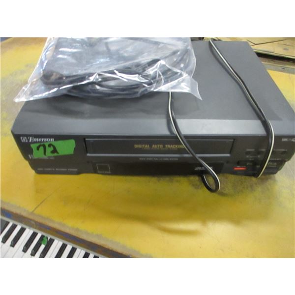 EMERSON? VHS PLAYER WITH REMOTE
