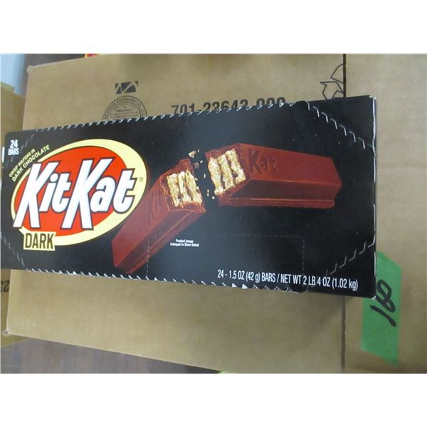 DARK CHOCOLATE KIT KAT BARS (24 X 1.5 OZ) PER BOX