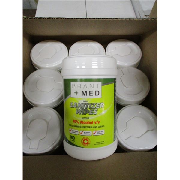 NEW:  BRENT MEDI WIPES (9 X 100 WIPES) - PER CASE