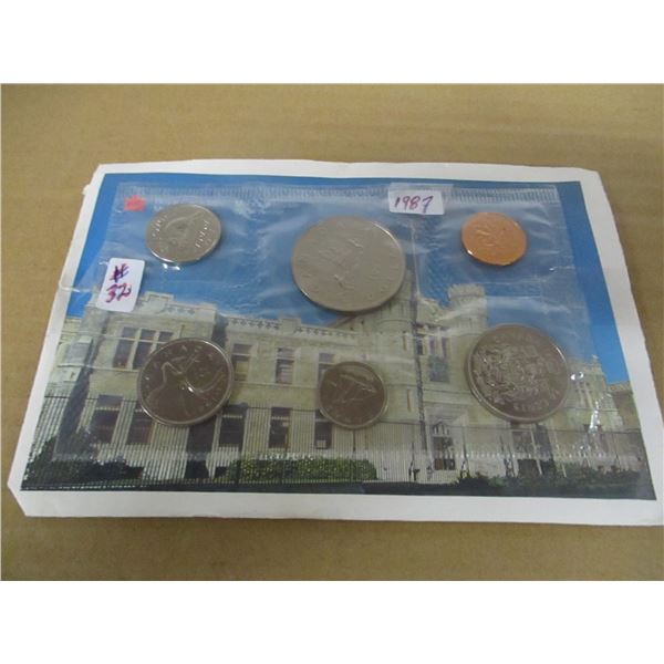 1987 PROOF CANADA MINT SEALED COIN SET
