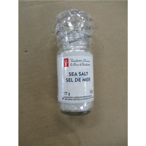 SHELF PULLS (AS IS):  SEA SALT IN DISPENSER (77G) - BOTTLE