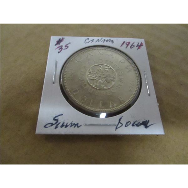 1964 CANADA SILVER DOLLAR
