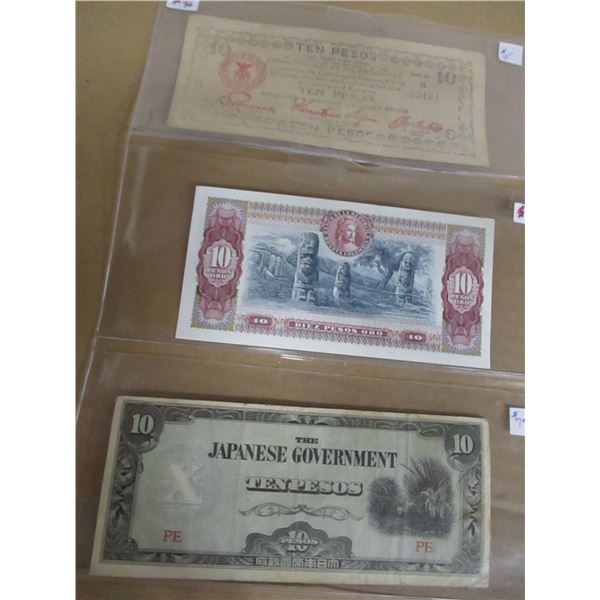 STOCK SHEET OF WORLD COLLECTIBLE CURRENCY BANK NOTES