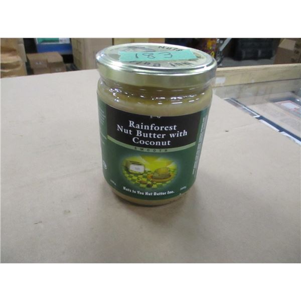 SHELF PULLS (AS IS):  NUT BUTTER WITH COCONUT (500G) - JAR