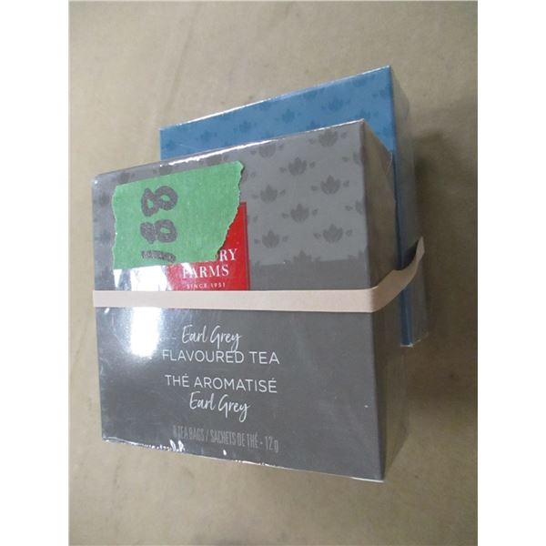 SHELF PULLS (AS IS):  HICKORY FARMS TEA - 2 BOXES