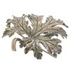 Image 2 : Vintage Guglielmo Cini Solid Sterling Silver Detailed Leaf Brooch Pin Ca. 1950