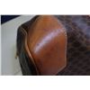 Image 9 : Celine Brown Macadam Coated Canvas Leather Vintage Duffle Bag