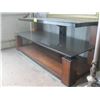 Image 2 : LG. GLASS TOP & WOOD BASED TV STAND