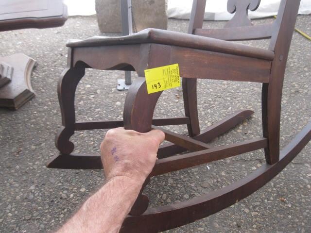 Slipper Rocker ANTIQUE SLIPPER ROCKER