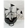 Image 2 : Decorative Metal Boat Art