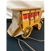 Image 3 : Wooden Stagecoach Lamp