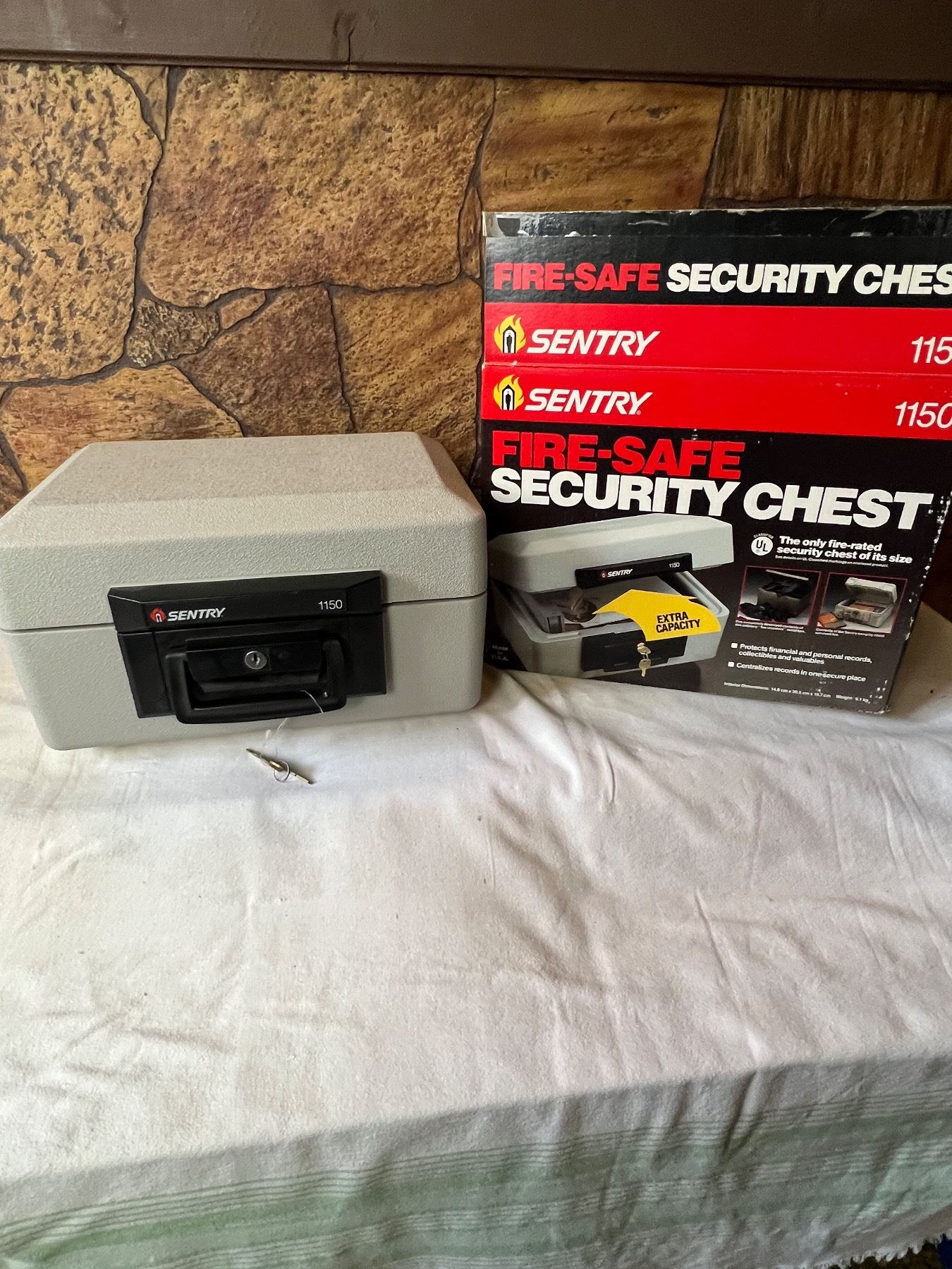 Sentry Fire Safe Security Chest - Sunrise Estate Services Ltd