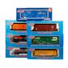 Image 2 : 7 Atlas O 3 Rail Freight Cars