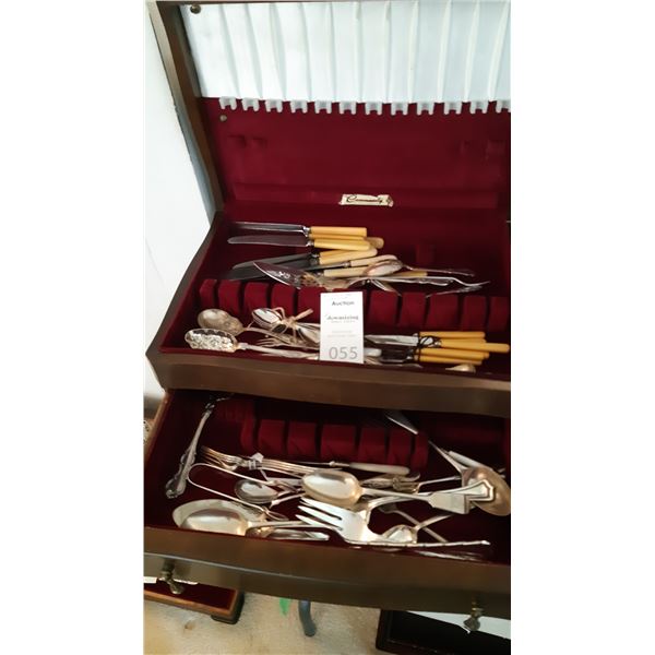 Silverplate and Case B