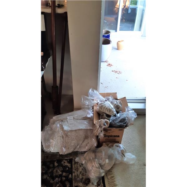 Drape Rods, Rings, and Linens B