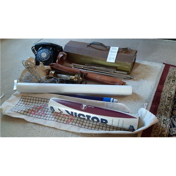 Phones, drill bits and more B