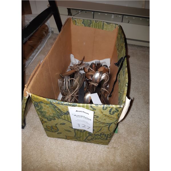 Silver Plated Flatware Cat A