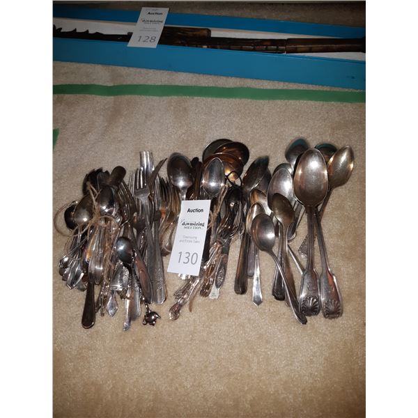 Silver Plated Flatware Cat A